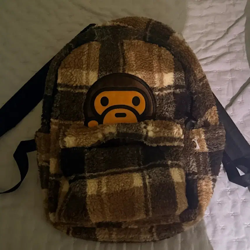 [BUNJANG] BAPE BABY MILO Mini Backpack Beige / 베이프 베이비 마일로 미니 백팩 #3 베이지