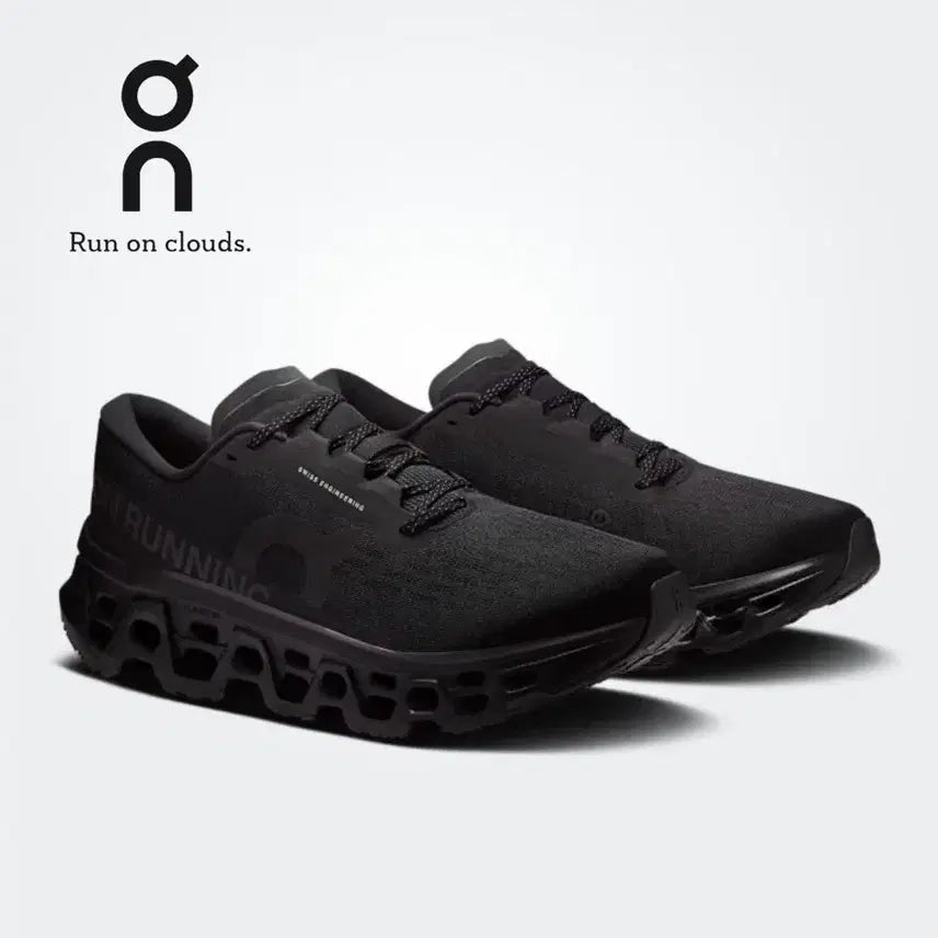 [BUNJANG] On Running Cloudmonster 3 Wide Black Running Shoes / 온러닝 클라우드몬스터3 와이드 블랙 판매합니다