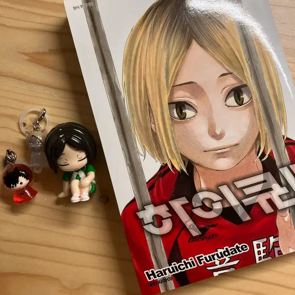 [BUNJANG] Haikyuu!! Complete Manga Volume 35 + Figure Bundle Set / 하이큐 35권 만화책 + 피규어 일괄