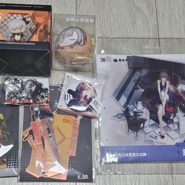 [BUNJANG] Girl's Frontline 2: Exilium Riba & Yui Official Goods Bundle Set / 소녀전선2 망명 리바&유희 공식 굿즈 세트 일괄