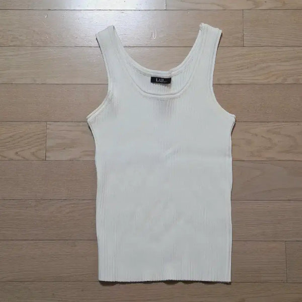 [BUNJANG] LAP Ribbed Tank Top / LAP 골지나시 (착샷)