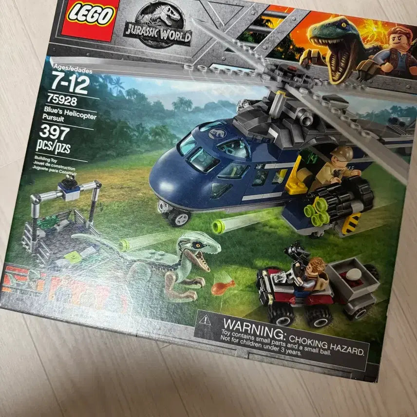 [BUNJANG] LEGO 75928 Jurassic World Blue's Helicopter Chase / 레고 75928 쥬라기월드 블루의 헬리콥터 추격전