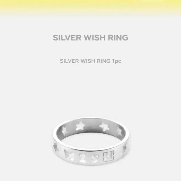[BUNJANG] NCT WISH Silver WISH RING Ring Size 11 (Sealed) / 엔시티위시 실버 위시링 반지 11호(미개봉) 판매합니다.