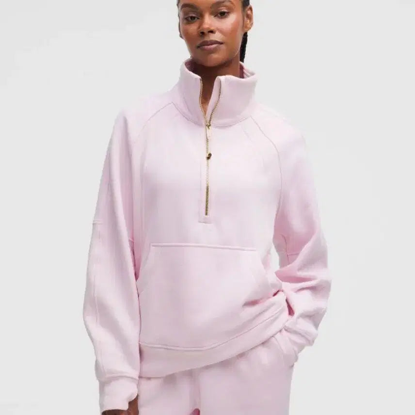 [BUNJANG] Lululemon Scuba Oversized Funnel Neck Half Zip New Arrival / 룰루레몬 스쿠바 오버사이즈 퍼넬넥 하프 집업 새상품
