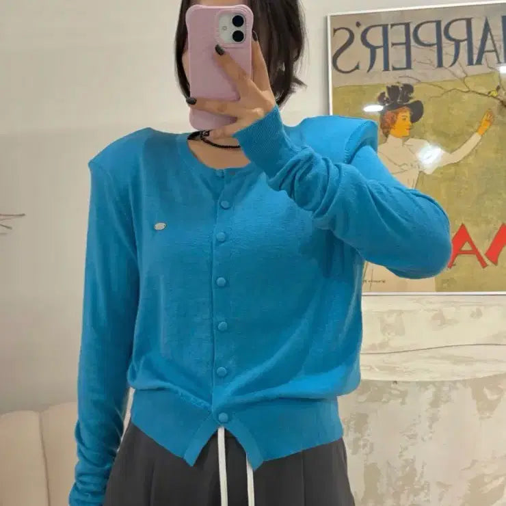 [BUNJANG] Antique J Jbanni Vel201 Cardigan / 런던패드가디건 1회입음 엔티크제이 진바니 벨201