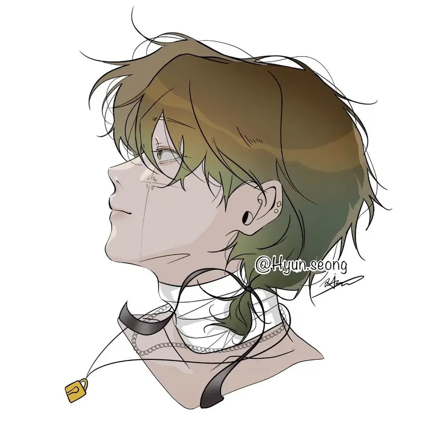 [BUNJANG] Custom Side Profile Character Art Commission / 당일마감) 옆모습 고정틀 커미션
