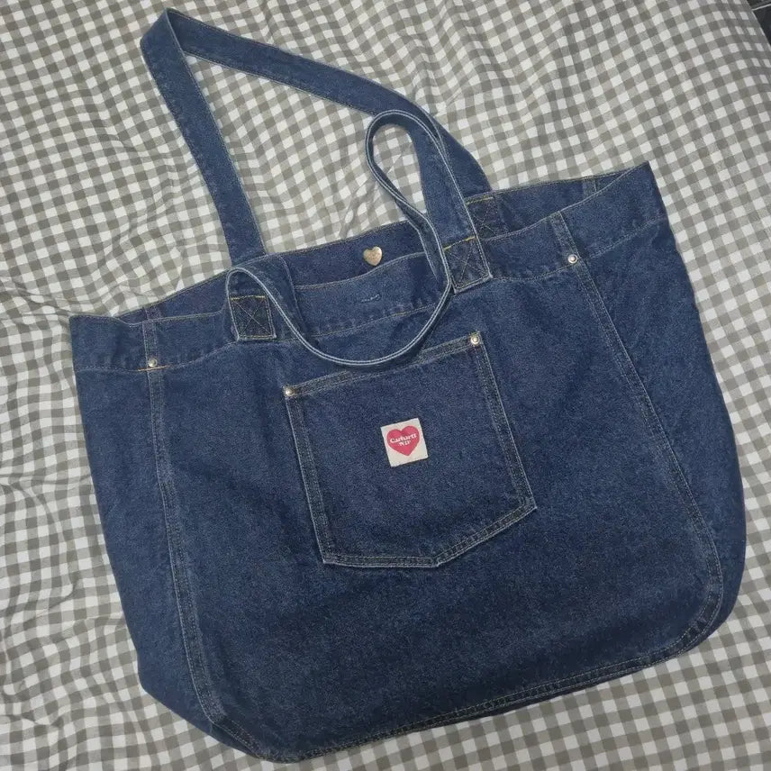[BUNJANG] Carhartt WIP Nash Tote Bag Denim / 칼하트 윕 내쉬 토트백 데님