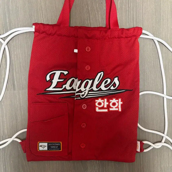 [BUNJANG] Hanwha Eagles Old Uniform Gym Bag / 한화 올드 유니폼 짐쌕 짐색
