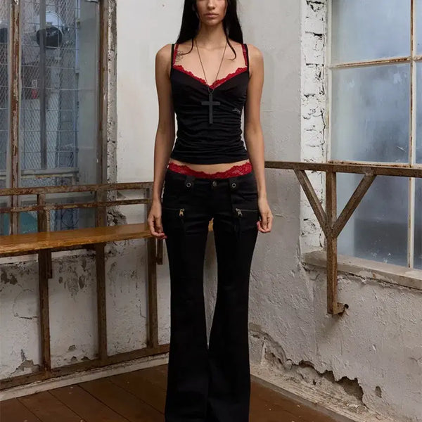 [BUNJANG] Eyeer Low-Rise Bootcut Pants / Eyeer 로우라이즈 부츠컷 팬츠