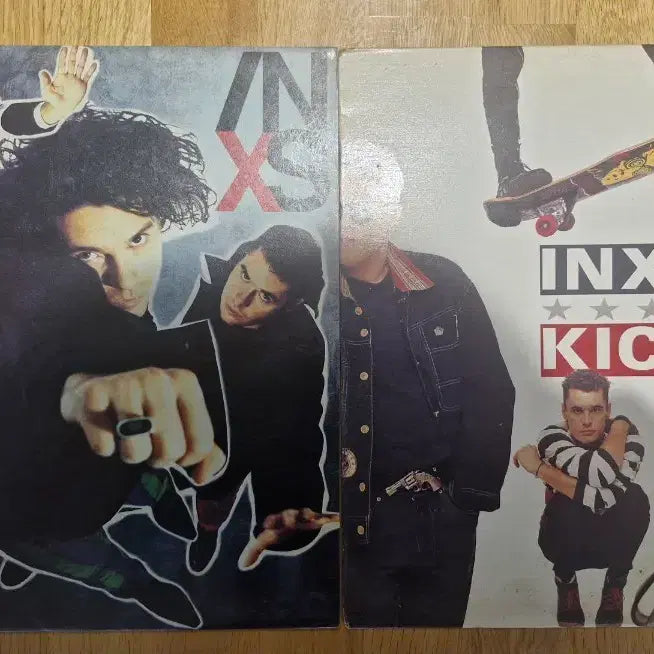 [BUNJANG] INXS Kick & INXS LP Bundle Set / [I] INXS LP 2종 일괄