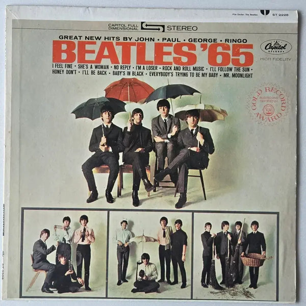 [BUNJANG] The Beatles Beatles '65 1971 USA Apple Records ST-2228 Stereo LP / The Beatles - Beatles '65 LP ( 1971 미국 Apple 라벨 ST-2228 스테레오 )