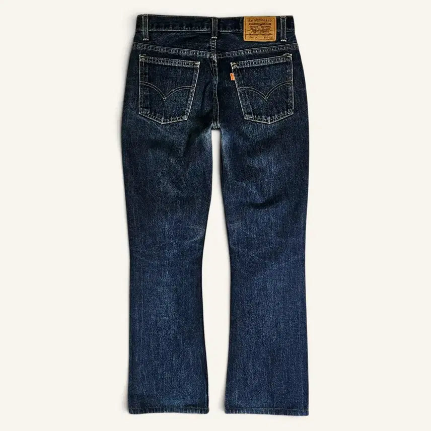 [BUNJANG] Levi's 90's UK 646 Orange Tab Bell Bottom Flare Jeans / [실측31][리바이스] 90's 영국판 646 오랜지탭 벨바텀 플레어 진