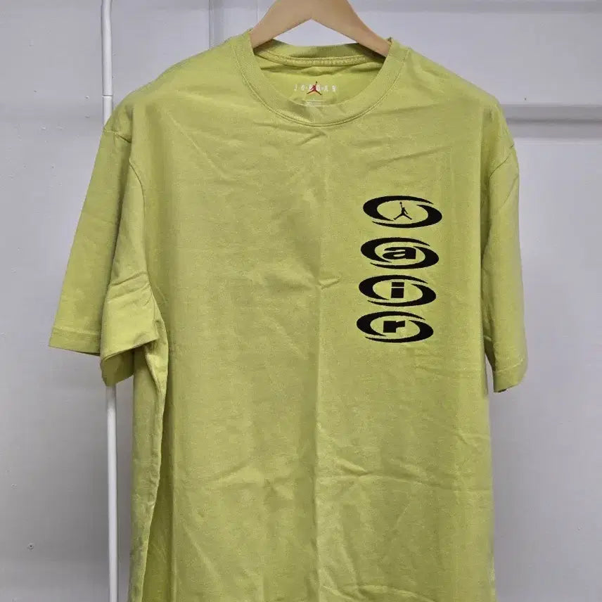 [BUNJANG] Nike Jordan Travis Scott T-Shirt Celery (XL) / 새제품105L)조던 트래비스캇 반팔티