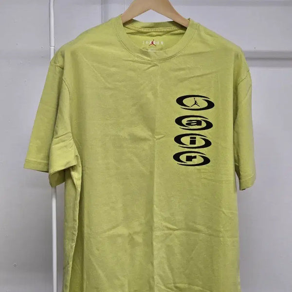 [BUNJANG] Nike Jordan Travis Scott T-Shirt Celery (XL) / 새제품105L)조던 트래비스캇 반팔티