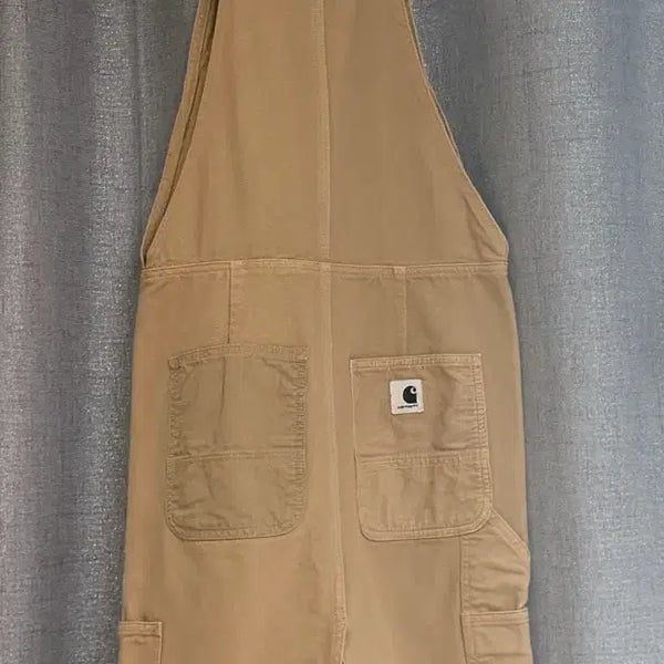 [BUNJANG] Carhartt Overall Dress Beige / 칼하트 오버롤 원피스 베이지