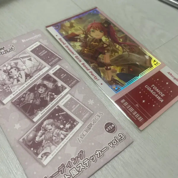[BUNJANG] BanG Dream! Tomoe Udagawa Ticket-Style Goods / 뱅드림 우다가와 토모에 티켓풍 굿즈