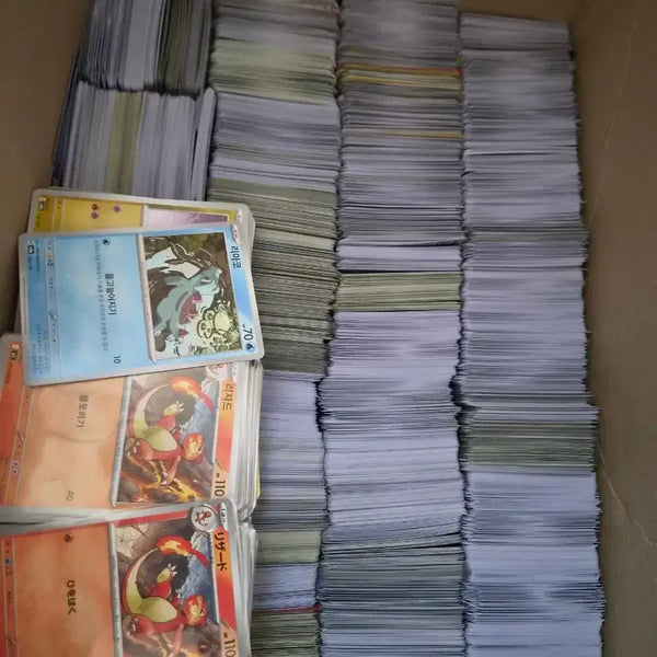 [BUNJANG] Pokemon General Cards - 4218 Cards / 포켓몬 일반카드 4218장