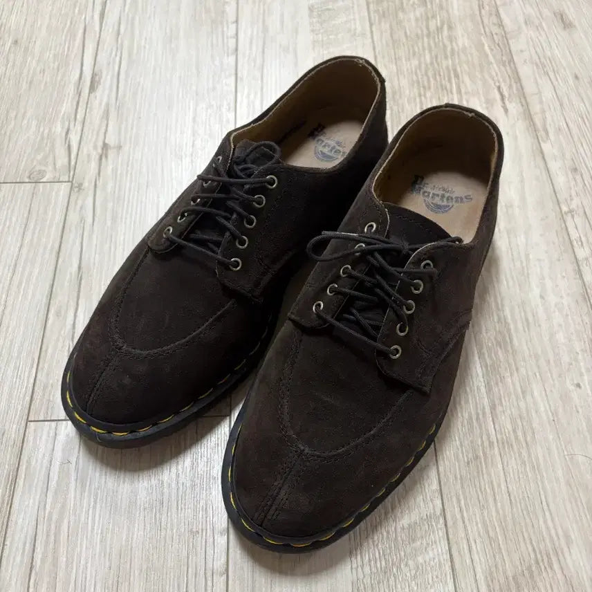 [BUNJANG] Dr. Martens 2046 Dark Brown Leather Shoes / 닥터마틴 2046 다크브라운 270