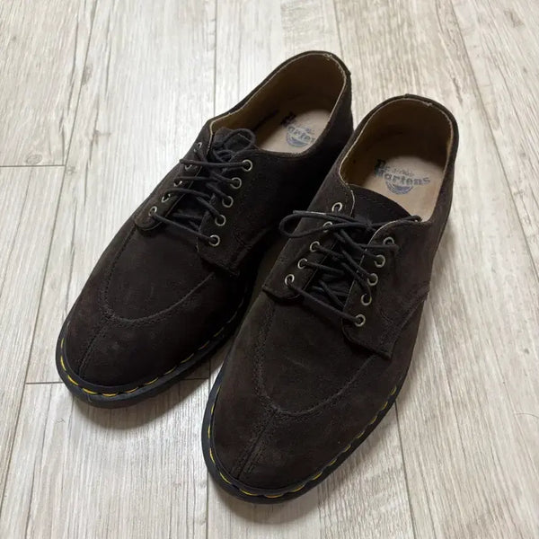 [BUNJANG] Dr. Martens 2046 Dark Brown Leather Shoes / 닥터마틴 2046 다크브라운 270