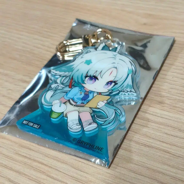 [BUNJANG] Arknights Endfield Frank Burger Collaboration Frank Acrylic Keyring / 명일방주 엔드필드 프랭크버거 콜라보 결 아크릴 키링