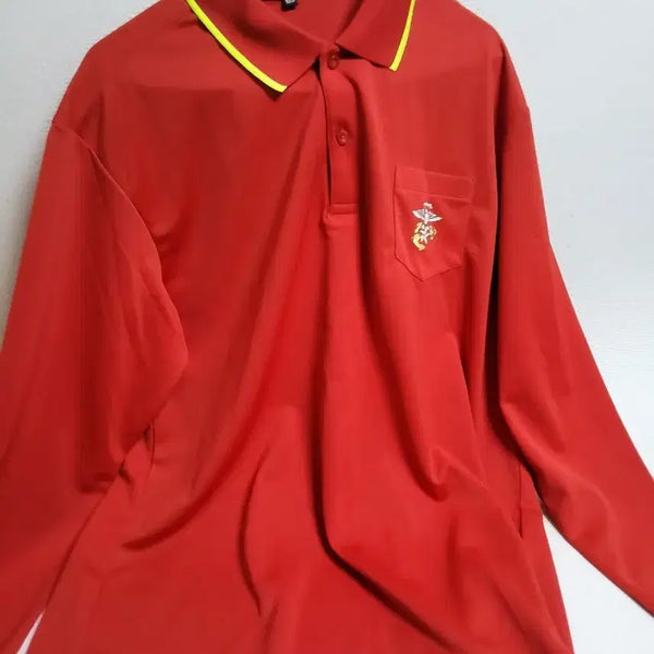 [BUNJANG] Reproduction Marine Corps Long Sleeve Activewear Top (Size 105) / 사제 해병대 긴팔활동복상의105