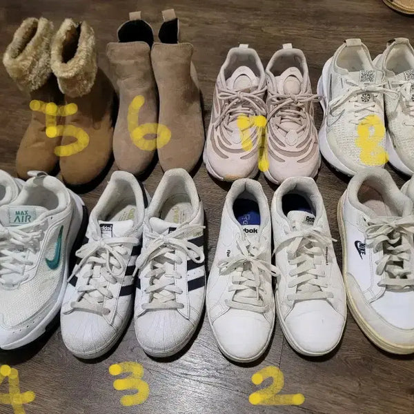 [BUNJANG] Nike, Adidas, Reebok Athletic Shoes & Winter Footwear - Size 250 / 나이키.아디다스.리복 운동화 & 겨울 신발 전부 사이즈: 250