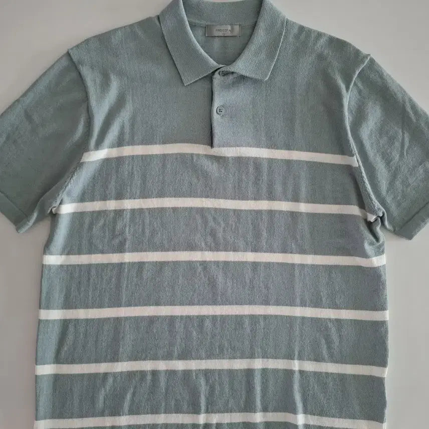 [BUNJANG] Project M Striped Knit T-Shirt / [프로젝트M] 스트라이프 니트티 100