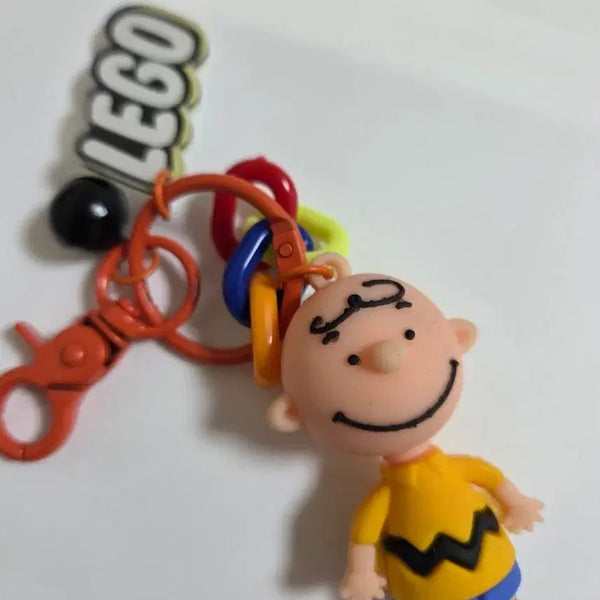 [BUNJANG] Lego Snoopy Charlie Brown Keyring / 스누피 찰리브라운 레고 키링