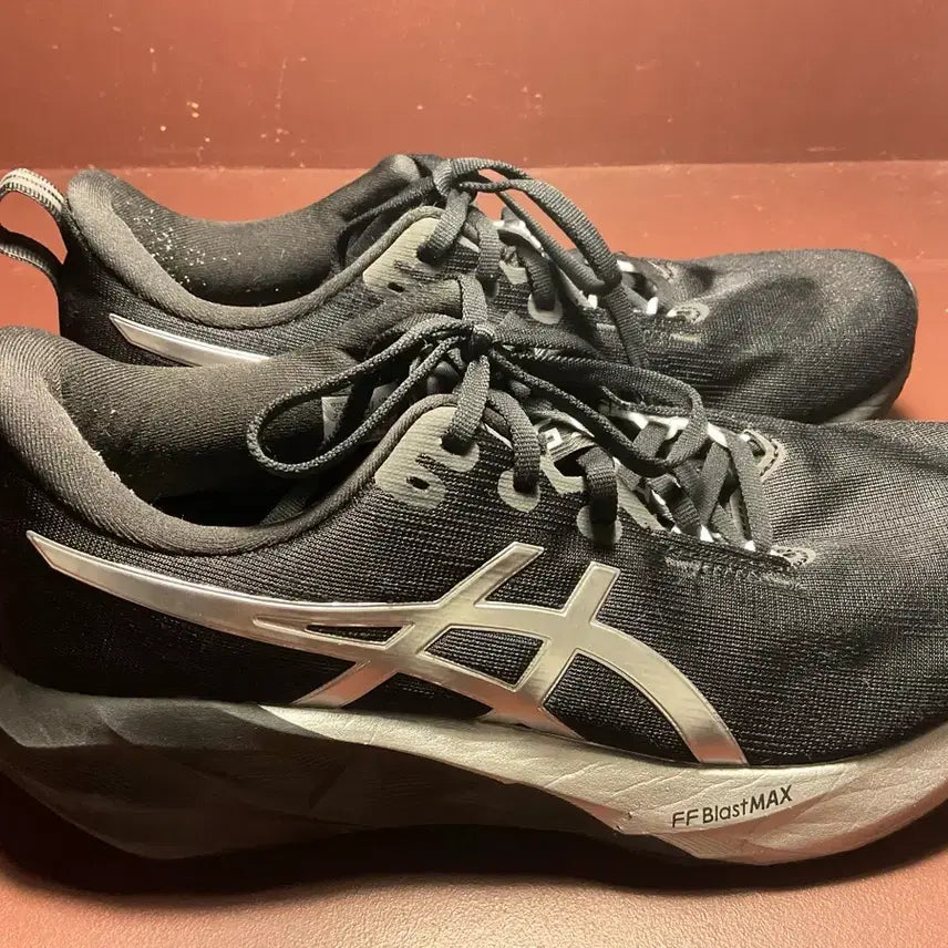 [BUNJANG] Asics NovaBlast 5 Platinum Black Running Shoes 270mm / 아식스 노바블라스트5 플래티넘 블랙 270