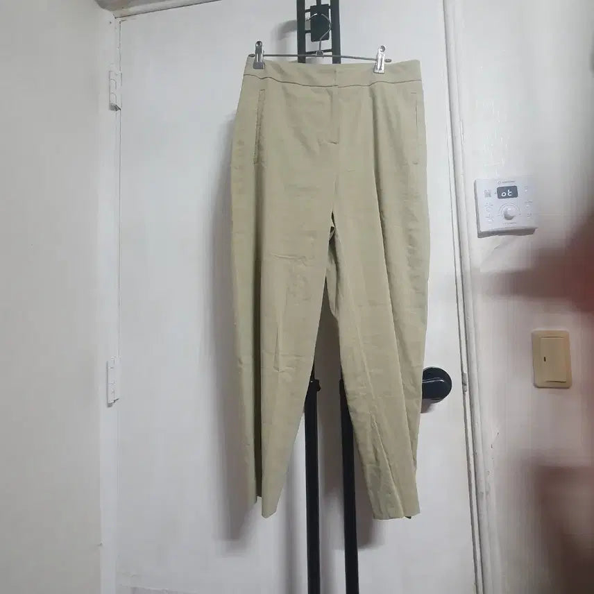 [BUNJANG] AIdalBABA Linen Viscose Summer Slacks - Beige (Size 67) / 27인치 아이잗바바 린넨 비스코스 여름바지 베이지