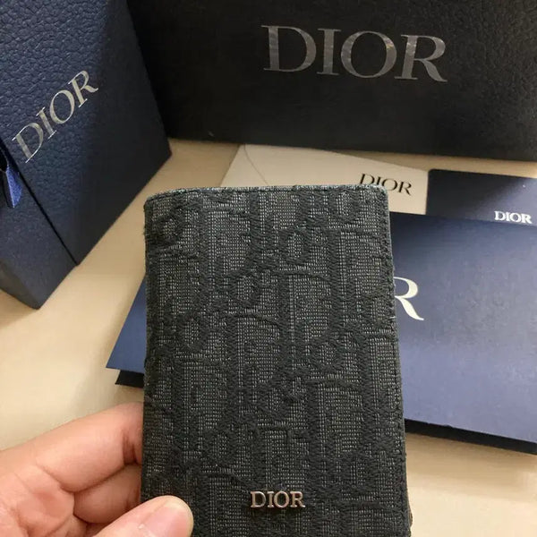 [BUNJANG] Dior Oblique Bi-fold Wallet / 디올 오블리크 반지갑