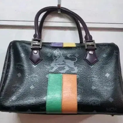 [BUNJANG] MCM Bear Pattern Tote Bag / MCM 곰돌이 패턴 토트백