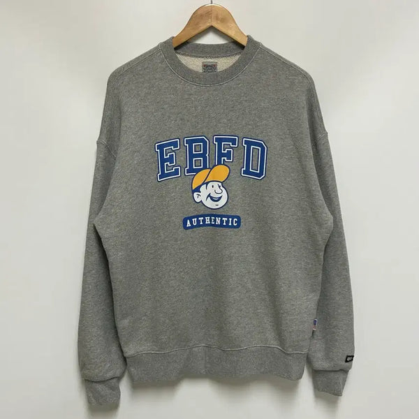 [BUNJANG] EBBETS FIELD BATS Logo Sweatshirt (Unisex 95) / [남여공용-95]이벳필드 베츠 로고 스웨트셔츠