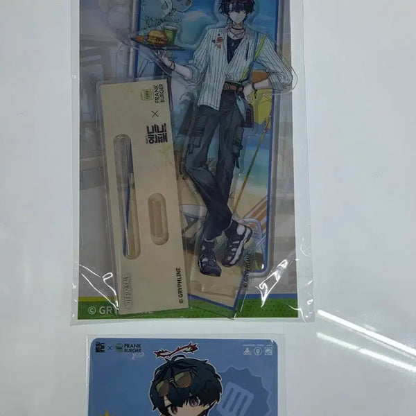 [BUNJANG] Arknights Endfield Camus Acrylic Stand + Photocard / 엔드필드 프랭크버거 카뮤 아크릴스탠드 + 포토카드