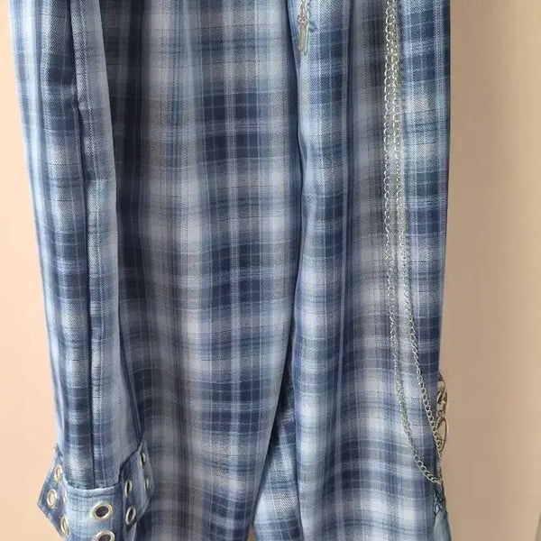 [BUNJANG] Volcan Chain Subculture Trousers / 볼칸 체인 서브컬쳐 미즈이로 중성계 바지판매
