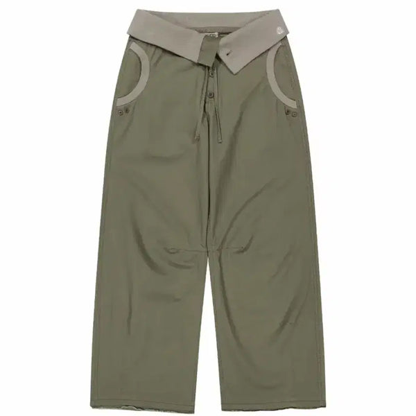 [BUNJANG] Koiseio Flow Fold Pants Size 1 (Exchange for Size 0) / 사이즈교환) 코이세이오 플로우 폴드 팬츠 1->0