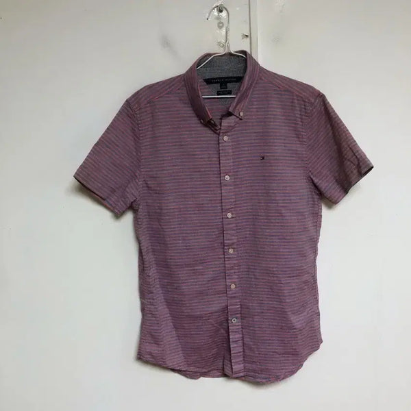 [BUNJANG] Tommy Hilfiger Men's Short Sleeve Shirt M / 타미힐피거 남성 반팔 셔츠 95M@9921