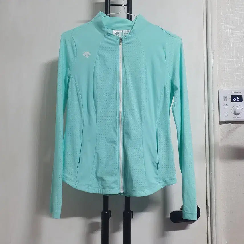 [BUNJANG] Descente Golf Women's Summer Zip-Up Mint / 데상트골프 여성55 여름용 집업 민트