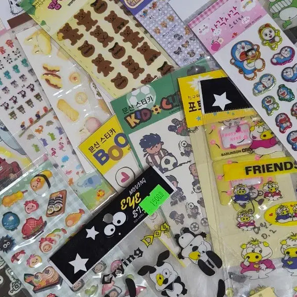 [BUNJANG] Vintage Sticker Set / 고전문구 고전스티커 세트 1