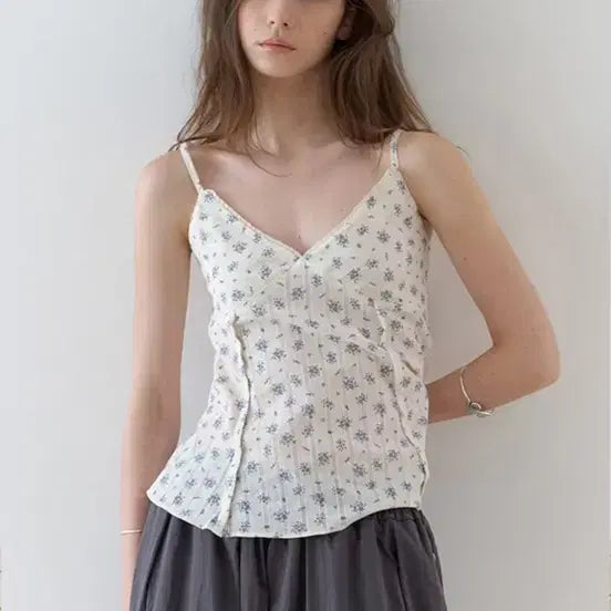 [BUNJANG] ODS Posey Flare Blouse (Blue) / ods 오디에스 포지 플레어 블라우스 (블루)