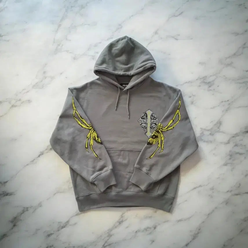 [BUNJANG] Palace x The Great Frog Grey Hoodie M / 급처)팔라스 x the great frog 그레이 후드티 M