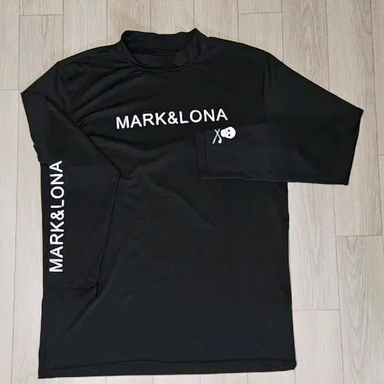 [BUNJANG] Mark & Roa Black Long Sleeve Inner T-Shirt Size 105 / 마크앤로아 블랙 긴팔 이너 티셔츠 105 가슴단면 54