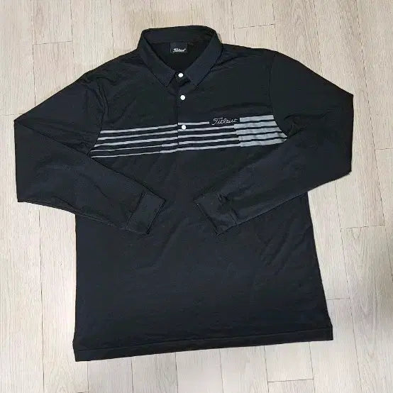 [BUNJANG] Titleist Long Sleeve Golf Wear Black Size 100 / 타이틀리스트 긴팔 골프웨어 블랙 100 가슴단면 53