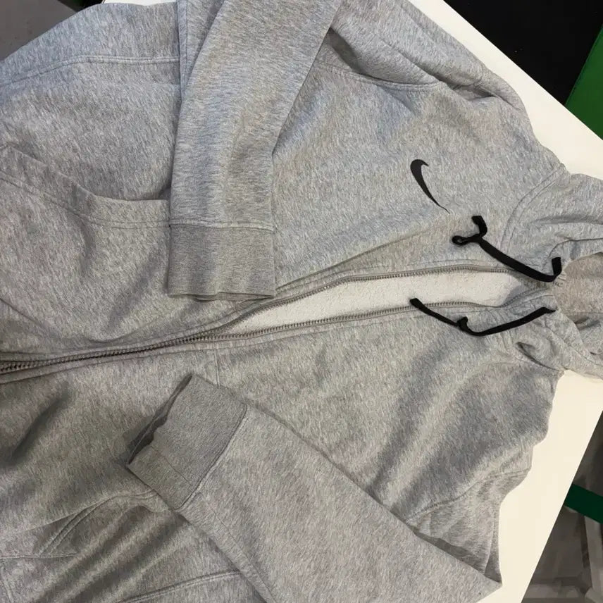 [BUNJANG] Nike Grey Hoodie Zip-Up XL / [XL] 나이키 회색 후드집업
