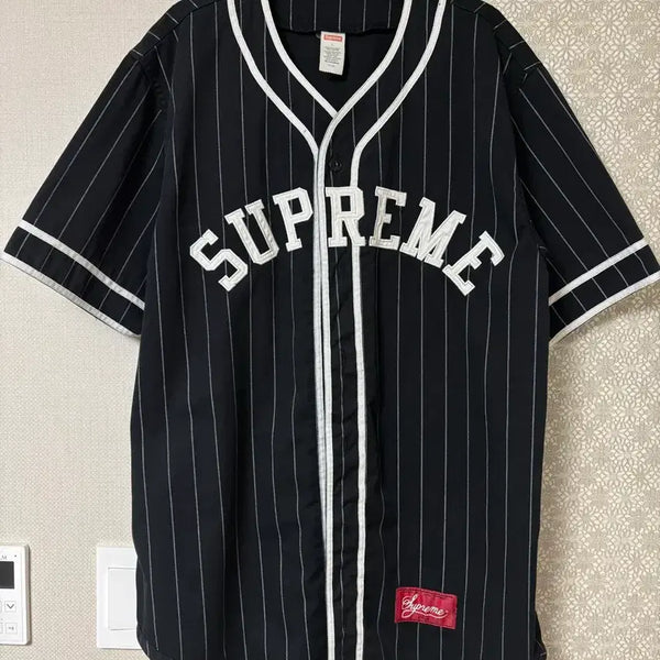 [BUNJANG] Supreme Baseball Jersey L / 슈프림 베이스볼 져지 L