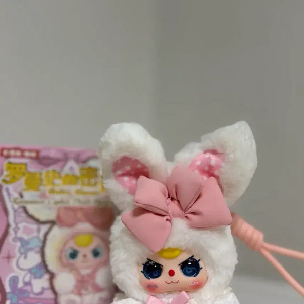 [BUNJANG] Baby3 Romance White Doll Keyring / 베이비쓰리 로맨스 화이트 인형키링