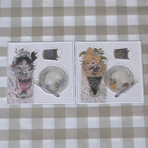 [BUNJANG] LEBOM Salon de Lebom Hoyeon Jaeseung Sweets Acrylic Stand Set / LEBOM 레봄 살롱드르봉 풀북 호연 재승 스위츠 아크릴 스탠드 세트