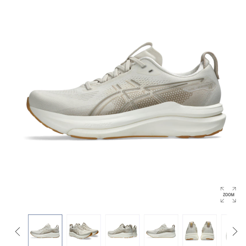 [BUNJANG] ASICS Gel-Kayano 33 Women's Running Shoes Beige Size 250 / 아식스 젤 카야노 33 우먼 250 베이지 런닝화 [실외 1회 착용]