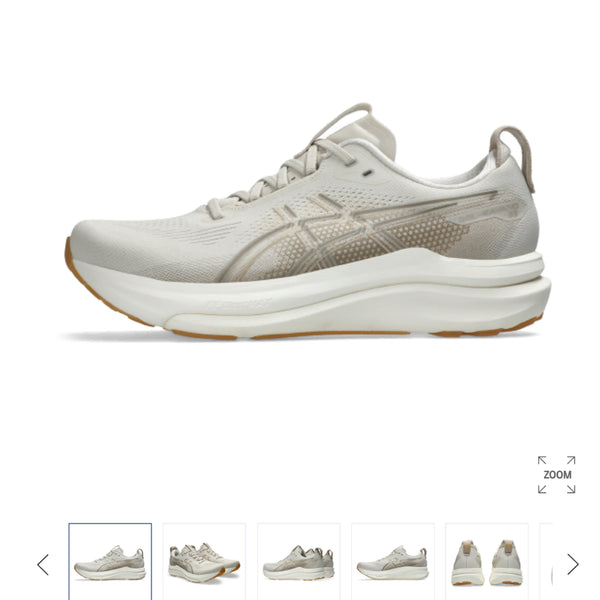 [BUNJANG] ASICS Gel-Kayano 33 Women's Running Shoes Beige Size 250 / 아식스 젤 카야노 33 우먼 250 베이지 런닝화 [실외 1회 착용]