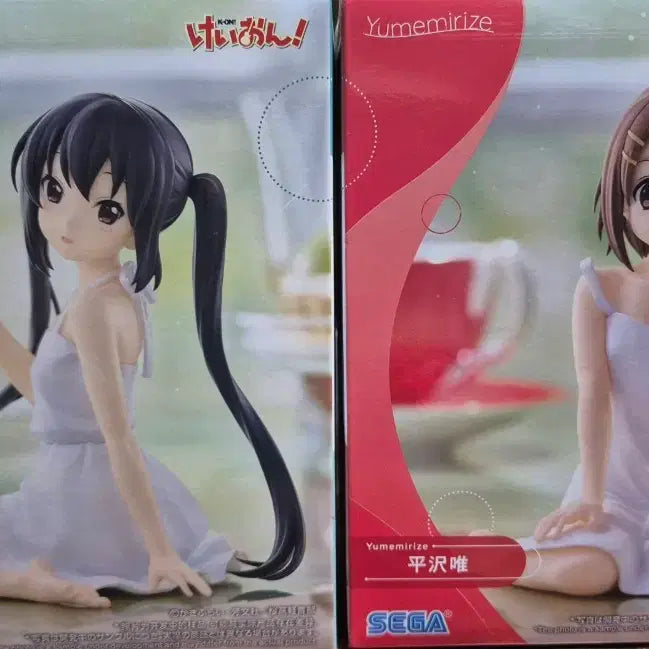 [BUNJANG] SEGA Yumemiruize Azusa/Yui Bundle Set - K-ON! Figures (Sealed) / 미개봉 일괄)) 세가 케이온 유메미라이즈 피규어 아즈사/유이